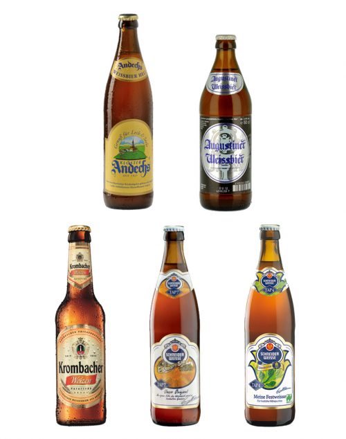 Oktoberfest Pack de cervezas de trigo alemanas